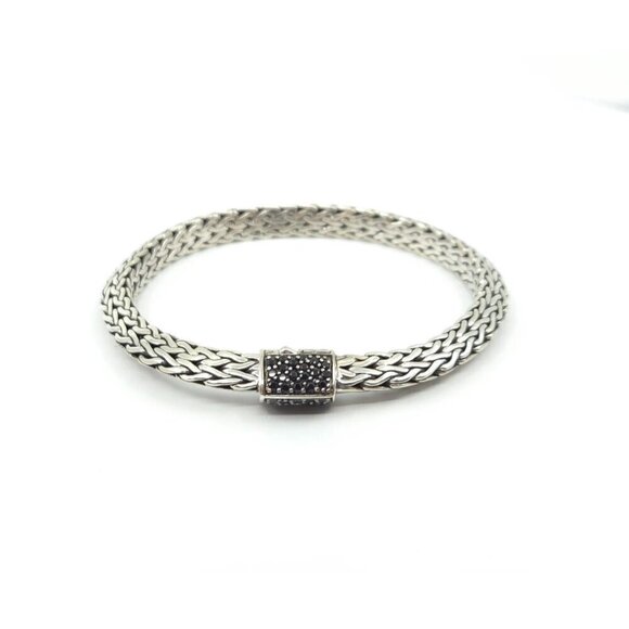 John Hardy Jewelry - John Hardy Classic Chain Tiga Sapphire Chain Bracelet 6mm 7.25"